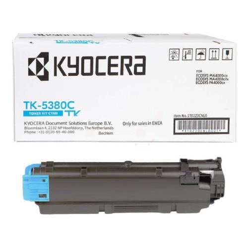 Kyocera Cartucho de toner ciano (1T02Z0CNL0 / TK5380C)