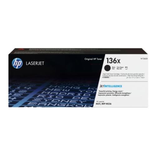 HP Cartucho de toner preto (W1360X / 136A) (elevada capacidade)