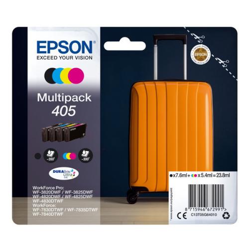 Epson Cartucho de tinta preto / ciano / magenta / amarelo (C13T05G64010 / 405) (multipack)
