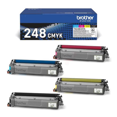 Brother Cartucho de toner preto / ciano / magenta / amarelo (TN248CMYK / TN248VAL) (multipack)