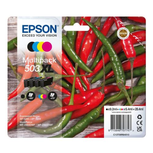 Epson Cartucho de tinta preto / ciano / magenta / amarelo (C13T09R64010 / 503XL) (multipack, elevada capacidade)