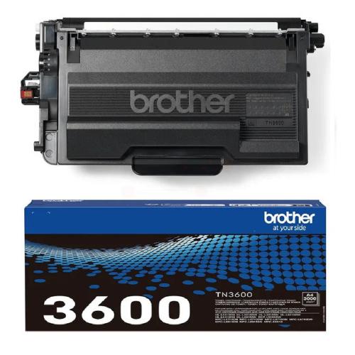 Brother Cartucho de toner preto (TN3600)