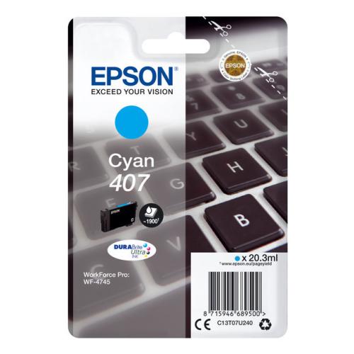 Epson Cartucho de tinta ciano (C13T07U240 / 407)