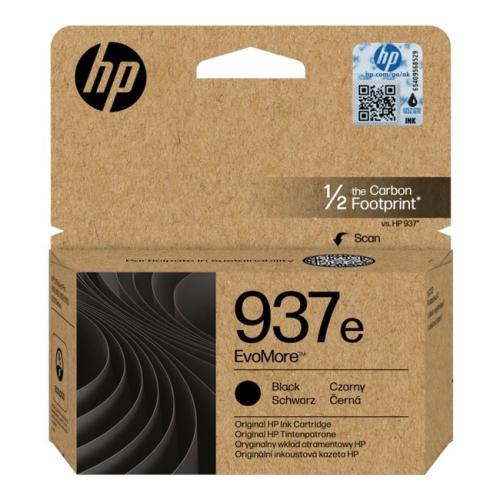 HP Cartucho de tinta preto (4S6W9NE / 937E)