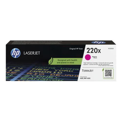 HP Cartucho de toner magenta (W2203X / 220X) (elevada capacidade)