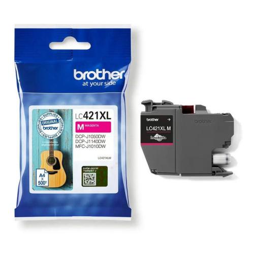 Brother Cartucho de tinta magenta (LC421XLM)