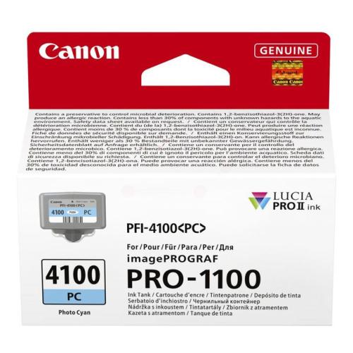 Canon Cartucho de tinta foto ciano (6781C001 / PFI4100PC)