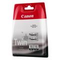 Canon Cartucho de tinta preto (8190A002 / BCI15BK) (Pack Duplo)