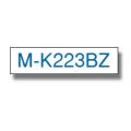 Brother Fita de rotulagem azul / branco (MK223BZ), 9mm, non laminated