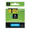 Dymo Etiqueta preto / amarelo (43618 / S0720790), 6mm, laminated