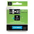 Dymo Etiqueta branco / preto (45811 / S0720910), 19mm, laminated
