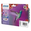 Epson Cartucho de tinta preto / ciano / magenta / amarelo / fotografia ciano / fotografia magentagrafia (C13T08074011 / T0807) (multipack)