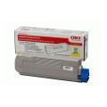 Oki Cartucho de toner amarelo (43865721)