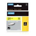 Dymo Tubo retrátil a quente preto / amarelo (18058 / S0718340), 19mm