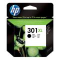 HP Cartucho de tinta preto (CH563EE / 301XL) (elevada capacidade)