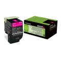 Lexmark Cartucho de toner magenta (80C2XM0 / 802XM) (Retorno, elevada capacidade)