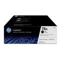 HP Cartucho de toner preto (CE278AD / 78A) (Pack Duplo)