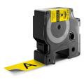 Dymo Banda de vinil preto / amarelo (1805431), 24mm, laminated