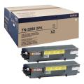 Brother Cartucho de toner preto (TN32802PK / TN3280TWIN) (Pack Duplo)