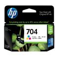 HP Cartucho de tinta cor (CN693AE / 704)