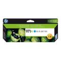 HP Cartucho de tinta ciano (CN626AE / 971XL) (elevada capacidade)