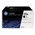 HP Cartucho de toner preto (CE505D / 05A) (Pack Duplo)