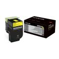 Lexmark Cartucho de toner amarelo (80C0H40 / 800H4)