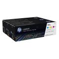 HP Cartucho de toner ciano / magenta / amarelo (U0SL1AM / 131A) (rainbow kit)