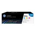 HP Cartucho de toner ciano / magenta / amarelo (CF372AM / 304A) (multipack)