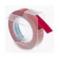 Dymo Banda de impregnação branco / vermelho (S0898150), 9mm
