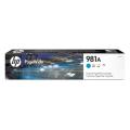 HP Cartucho de tinta ciano (J3M68A / 981A)