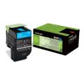 Lexmark Cartucho de toner ciano (80C20CE / 802CE)
