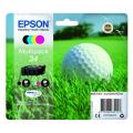 Epson Cartucho de tinta preto / ciano / magenta / amarelo (C13T34664010 / 34) (multipack)