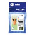 Brother Cartucho de tinta preto / ciano / magenta / amarelo (LC3217VALDR) (multipack)