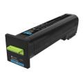 Lexmark Cartucho de toner ciano (72K0X20 / 072K0X20) (elevada capacidade)
