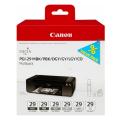 Canon Cartucho de tinta fotografia pretagrafia / preto mate / cinzento / optimizer (4868B018 / PGI29) (multipack)