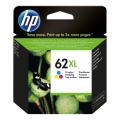 HP Cartucho de tinta cor (C2P07AE / 62XL) (elevada capacidade)