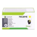 Lexmark Cartucho de toner amarelo (70C20YE / 702Y)
