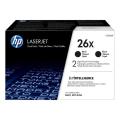 HP Cartucho de toner preto (CF226XD / 26X) (Pack Duplo, elevada capacidade)