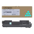 Ricoh Cartucho de toner ciano (408185 / SPC360HE) (elevada capacidade)