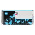 HP Cartucho de tinta magenta (676M7A / 738)