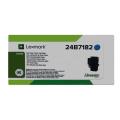 Lexmark Cartucho de toner ciano (24B7182 / 024B7182)