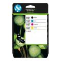 HP Cartucho de tinta preto / ciano / magenta / amarelo (6C400NE / 937) (multipack)