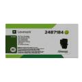 Lexmark Cartucho de toner amarelo (24B7184 / 024B7184)