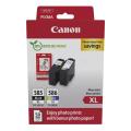 Canon Tinteiro / papel fotográfico preto / cor (6204C005 / PG585XLCL586XL) (Pack Duplo, multipack, elevada capacidade)