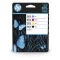 HP Cartucho de tinta preto / ciano / magenta / amarelo (6ZC73AE / 903) (multipack)