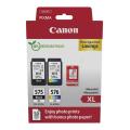Canon Cartucho de tinta preto / cor (5437C006 / PG575XL+CL576XL) (Pack Duplo, multipack, elevada capacidade)