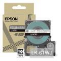 Epson Etiqueta transparente / branco (C53S672070 / LK6TWJ)