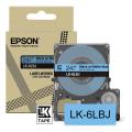 Epson Etiqueta preto / azul (C53S672082 / LK6LBJ)